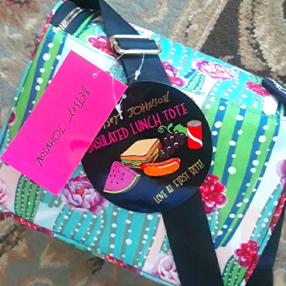 2x*Host Pick*Betsey Johnson cube lunch bag - Picture 8 of 16